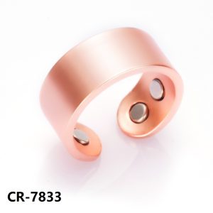 CR-7833 Pure copper ring with magnets big health for our body